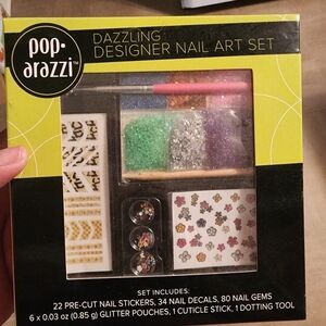 Pop-arazzi Dazzling Designer Nail Art Set NEW
